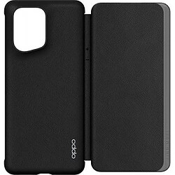 Oppo Étui pour Oppo Find X5 Pro Folio Flip Cover avec Porte-cartes Noir