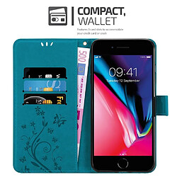 Cadorabo Coque iPhone 7 PLUS / 7S PLUS / 8 PLUS Etui en Bleu