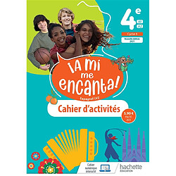 A mi me encanta ! espagnol LV2 4e, A1-A2, cycle 4 : cahier d'activités