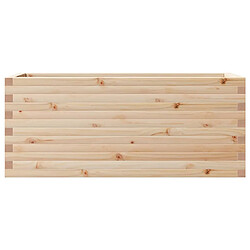 Acheter vidaXL Jardinière 110x40x46 cm bois de pin massif