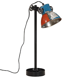 vidaXL Lampe de bureau 25 W multicolore 15x15x55 cm E27