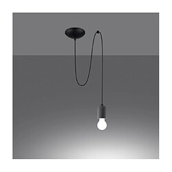 Avis Luminaire Center Suspension Neso PVC,Béton Noir