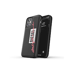 Avis Diesel Coque pour Apple iPhone 12 Mini Modèle Embroidery avec Slogan > Noir