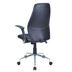 Acheter Dansmamaison Fauteuil de bureau avec roulettes Noir - DESKI n°2