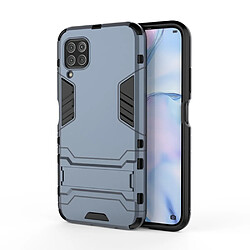 Coque en TPU hybride avec béquille bleu foncé pour votre Huawei P40 lite/Nova 7i/Nova 6 SE