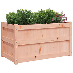 Avis vidaXL Jardinières 2 pcs bois massif douglas