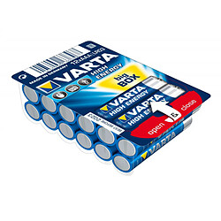 12 piles LR03 / LR3 AAA VARTA HIGH ENERGY alcalines