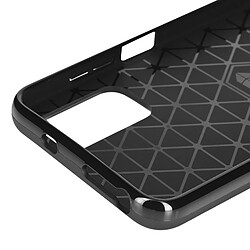 Acheter Avizar Coque pour Xiaomi Redmi Note 11 et 11s Silicone Effet Strié Antidérapant Noir