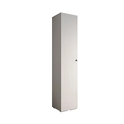 Abiks Meble Armoire Inova 2 À Portes Battantes 236,7/50/47 1 Portes (bianco/nero)