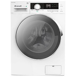 Lave-linge hublot 10kg 1500 tours/min - WFB104QW - BRANDT