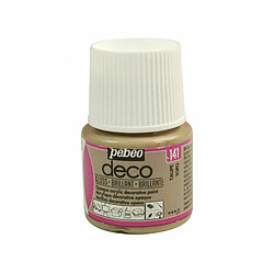 Pebeo Peinture acrylique opaque brillante - Taupe - 45 ml