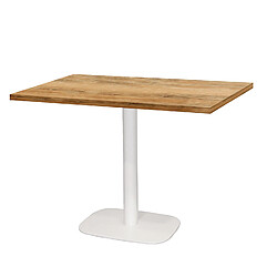 Restootab Table 120x70cm - modèle Round chêne slovène