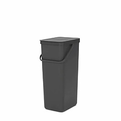 Sort & Go Sortierbehälter - BRABANTIA - 40 L - Grau