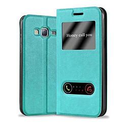 Cadorabo Coque Samsung Galaxy J3 2016 Etui en Turquoise