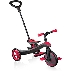 Authentic Sports Globber Tricycle et draisienne tout en un - Trike Explorer 4 en 1 - Rouge