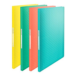 Protège-documents Esselte Colour'Ice polypropylène A4 - 60 pochettes - 120 vues - couleurs assorties - Lot de 20