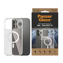 Avis PanzerGlass Panzer Glass Coque pour Apple iPhone 14 Pro Rigide MagSafe Antichoc et Anti-rayures Transparent