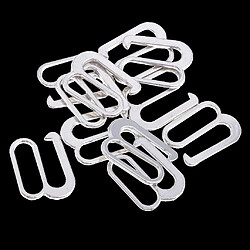 10 pcs alliage de remplacement soutien-gorge sangle slide crochet fig 9 ajusteur de lingerie 20mm pas cher