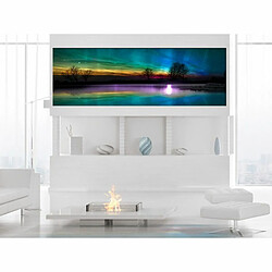 Paris Prix Tableau Imprimé Rainbow Aurora Narrow 40 x 120 cm