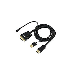 Adaptateur HDMI vers VGA approx! APPC22 3,5 mm USB 60 Hz