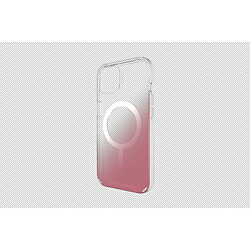 Coque pour iPhone 13 Gear4 Milan Snap Transparent et rose