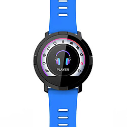 Wewoo Bracelet connecté M29 1,22 pouces Écran couleur TFT Smartwatch IP67 ÉtancheRappel d'appel de soutien / Surveillance de la fréquence cardiaque / de la pression artérielle / du sommeil / Modes sportifs multiples Bleu