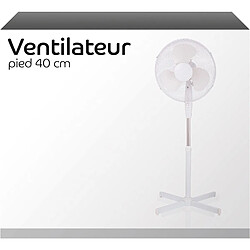 VENTILATEUR PIED 40CM SF 30J