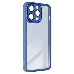 Avizar Coque pour iPhone 15 Pro Max Bague support vidéo série Camgrip Bleu