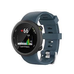 Bracelet en silicone bleu foncé pour votre Garmin Forerunner 45/45S