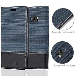 Cadorabo Coque HTC ONE M10 Etui en Bleu