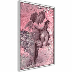 Paris Prix Affiche Murale Encadrée Innocent Love 20 x 30 cm Blanc