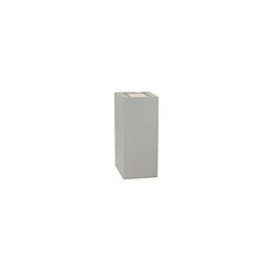 Boutica-Design Applique Gris aluminium LILLEHAMMER 2X3,7W 18,5cm-NOR_1580AL