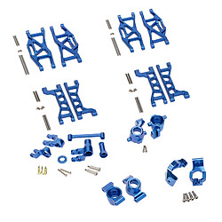 Bras De Suspension En Alliage Et Coupe De Direction Pour Maxx 1/10 Crawler Blue 3 Set