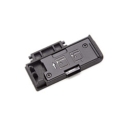 vhbw Couvercle de batterie compatible avec Canon EOS 750D, 760D, 8000D appareil photo, poignée de la pile - Couvercle du compartiment à batterie