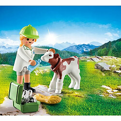 Playmobil® Vétérinaire et veau