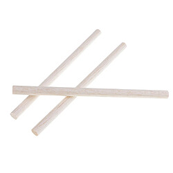 Avis 10pieces balsa bois rond bâtons 11mm diamètre pour l'alimentation du bois 200mm