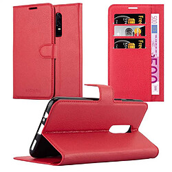 Cadorabo Coque OnePlus 6 Etui en Rouge