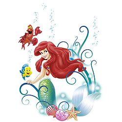 Komar Stickers géant Ariel de La Petite Sirène Disney