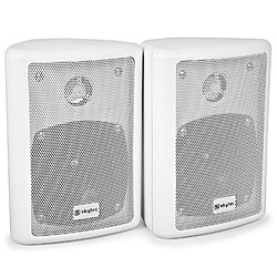 SkyTec Enceintes 2 voies 75 W - White