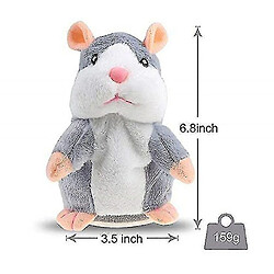 Avis Universal Hamster en peluche parlant une voix animale penchée poupée en peluche 18cm