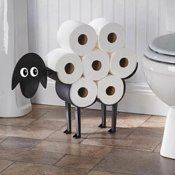 Acheter Universal Porte-papier toilette moutons décoration toilettes pinces étagères toilettes décoration salle de bains debout salle de bains serviettes en papier entreposage | Porte-papier (noir)