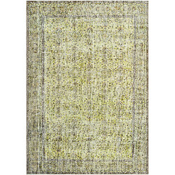 Vidal Tapis de laine 300x211 vert Ultra Vintage