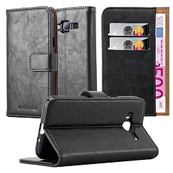 Cadorabo Coque Samsung Galaxy J3 2016 Etui en Noir