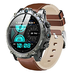 Yonis Montre Connectée Android 4G WiFi Dual Caméra