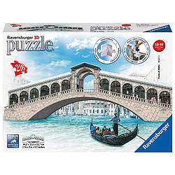 Ravensburger Puzzle 3D 216 pièces : Pont du Rialto (Venise)