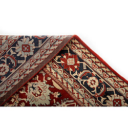 Vidal Tapis de laine 302x257 rouge Tabriz pas cher