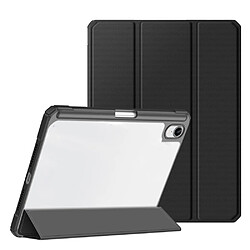 Dux Ducis Etui en PU avec support à trois volets et veille/réveil automatique noir pour votre Apple iPad mini 6 (2021)