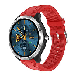 Yonis Montre Connectée ECG Rouge IP67 Bluetooth