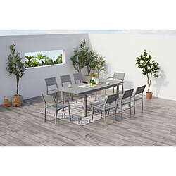 Concept Usine Table de jardin extensible 8 places MEZZANE