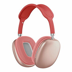 P9 Tws Casque Sans Fil Bluetooth 5.3 Avec Microphone Stéréo Casque De Jeu À Réduction De Bruit Hi-Fi Rouge 